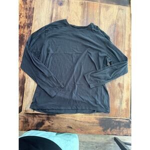 Salomon Men's Black Essential Long Sleeve Tee Shirt Size XXL